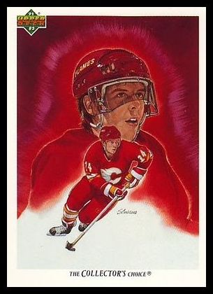 80 Theo Fleury Calgary Flames TC